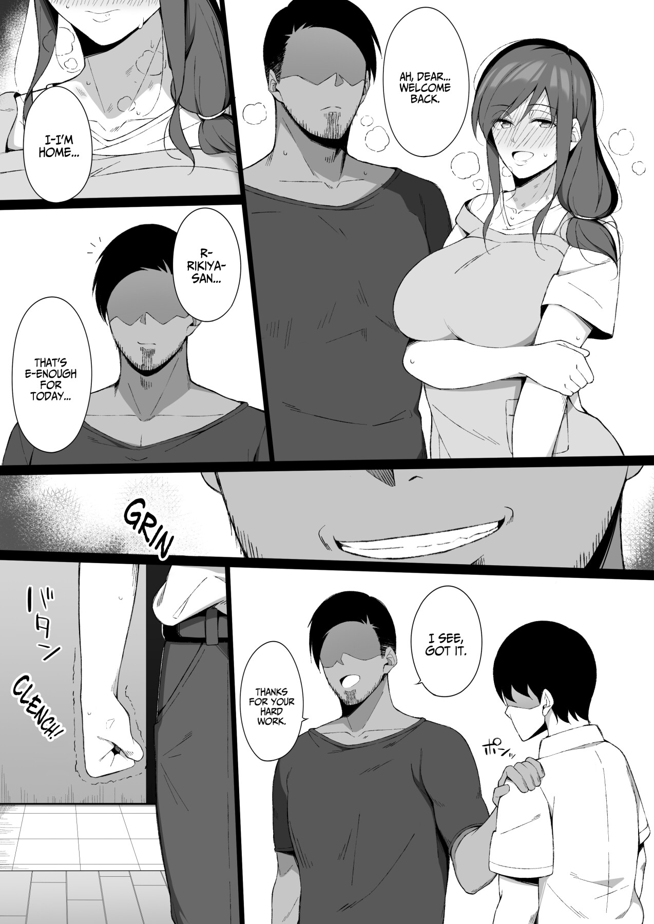 Hentai Manga Comic-Degeneracy of a Neat Housewife for a Man-Read-21